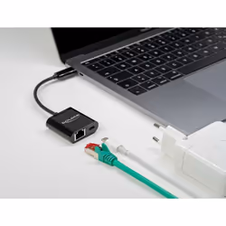 DeLOCK 66644 station d'accueil Avec fil USB 3.2 Gen 1 (3.1 Gen 1) Type-C Noir