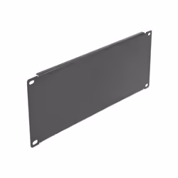 DeLOCK 66664, Panneau plein, Noir, Métal, 3U, 133 mm, 482 mm
