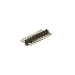 DeLOCK 66686 accessoire pour carte de circuit imprimé (PCB) Embase à broches Noir, Métallique 5 pièce(s)