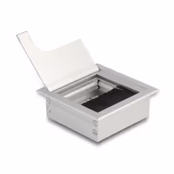 DeLOCK 66860 range-câbles Bureau Cable grommet Argent 1 pièce(s)