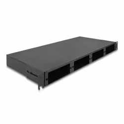 DeLOCK 66924, Noir, Métal, Montage de rack, 1U, 482,6 mm, 220 mm