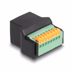 DeLOCK 66948 connecteur de fils RJ-45 Noir, Vert - Vue supplémentaire 2