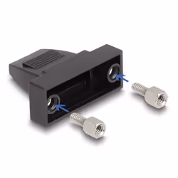 DeLOCK 67025, Gaine de câble, Noir, Plastique, D-Sub9, 25 mm, 32 mm