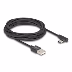 DeLOCK 80033 câble USB 3 m USB 2.0 USB A USB C Noir