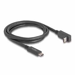 DeLOCK 80034 câble USB 1 m USB 3.2 Gen 2 (3.1 Gen 2) USB C Noir