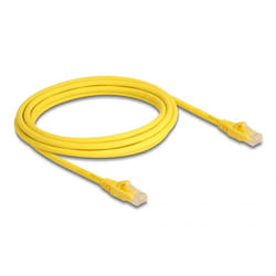 DeLOCK 80103 câble de réseau Jaune 3 m Cat6a U/UTP (UTP)