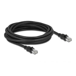 DeLOCK 80116 câble de réseau Noir 5 m Cat6a F/UTP (FTP)