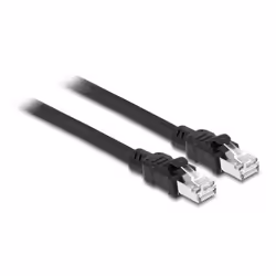 DeLOCK 80116 câble de réseau Noir 5 m Cat6a F/UTP (FTP)
