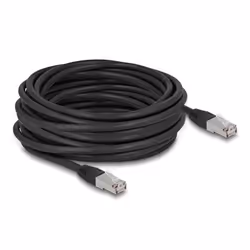 DeLOCK 80130, 10 m, Cat6a, S/FTP (S-STP), RJ-45, RJ-45
