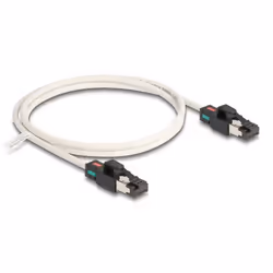 DeLOCK 80169, 1 m, Cat6a, S/FTP (S-STP), RJ-45, RJ-45