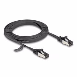 DeLOCK 80180 câble de réseau Noir 2 m Cat8.1 U/FTP (STP)