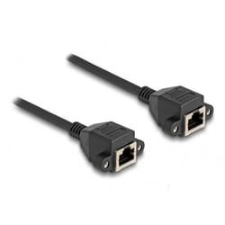 DeLOCK 80200 câble de réseau Noir 2 m S/FTP (S-STP)