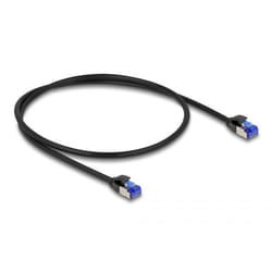 DeLOCK 80226 câble de réseau Noir 0,5 m Cat6a S/FTP (S-STP)