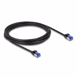 DeLOCK 80229 câble de réseau Noir 3 m Cat6a F/UTP (FTP)