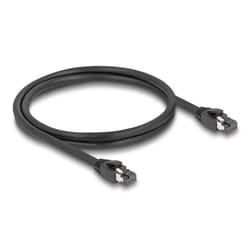 DeLOCK 80233 câble de réseau Noir 1 m Cat8.1 S/FTP (S-STP)