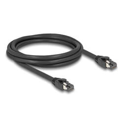 DeLOCK 80234 câble de réseau Noir 2 m Cat8.1 S/FTP (S-STP)