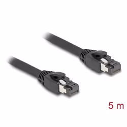 DeLOCK 80236 câble de réseau Noir 5 m Cat8.1 S/FTP (S-STP)
