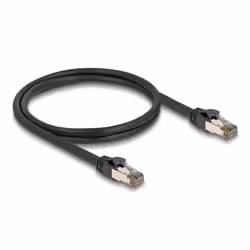 DeLOCK 80240 câble de réseau Noir 1 m Cat6a U/FTP (STP)