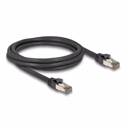 DeLOCK 80241 câble de réseau Noir 2 m Cat6a U/FTP (STP)