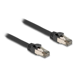 DeLOCK 80242 câble de réseau Noir 3 m Cat6a U/FTP (STP)