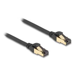 DeLOCK 80248 câble de réseau Noir 1 m Cat7 S/FTP (S-STP)