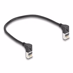 DeLOCK 80279, 0,25 m, Cat6a, S/FTP (S-STP), RJ-45, RJ-45
