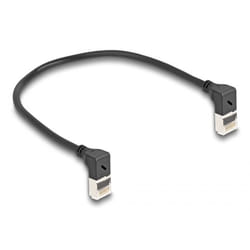 DeLOCK 80279 câble de réseau Noir 0,25 m Cat6a S/FTP (S-STP)