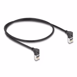 DeLOCK 80280, 0,5 m, Cat6a, S/FTP (S-STP), RJ-45, RJ-45