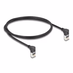 DeLOCK 80281, 1 m, Cat6a, S/FTP (S-STP), RJ-45, RJ-45
