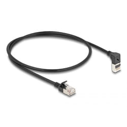 DeLOCK 80286 câble de réseau Noir 0,5 m Cat6a S/FTP (S-STP)