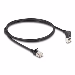 DeLOCK 80287, 1 m, Cat6a, S/FTP (S-STP), RJ-45, RJ-45