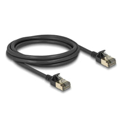 DeLOCK 80340 câble de réseau Noir 2 m Cat8.1 F/FTP (FFTP)