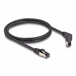 DeLOCK 80399 câble de réseau Noir 0,5 m Cat8.1 S/FTP (S-STP)