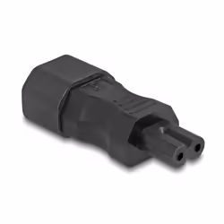 DeLOCK 80469 changeur de genre de câble IEC 60320 C14 IEC 60320 C7 Noir - Vue supplémentaire 2