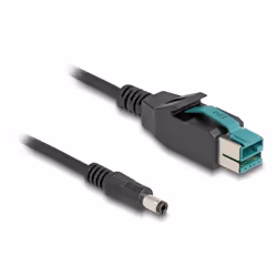 DeLOCK 80496, USB, DC 5.5, 1 m, Noir