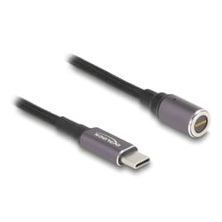 DeLOCK 80780 câble électrique Anthracite, Noir 1,8 m USB C 8 broches
