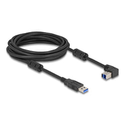 DeLOCK 81107 câble USB USB 3.2 Gen 1 (3.1 Gen 1) 5 m USB A USB B Noir