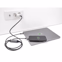 DeLOCK 81271 câble USB 1,2 m USB C 2 x USB C Noir, Gris