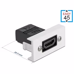 DeLOCK 81303 prise de courant Noir