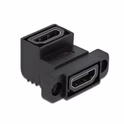 DeLOCK 81308, HDMI Type A (Standard), HDMI Type A (Standard), Noir