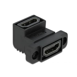 DeLOCK 81308 changeur de genre de câble HDMI Type A (Standard) Noir