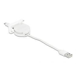 DeLOCK 81331 câble Lightning 0,62 m Blanc