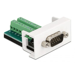 DeLOCK 81347 bornier Vert, Blanc