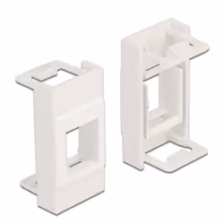 DeLOCK 81353, Blanc, Polycarbonate (PC), Sans vis, Universel, Mat, Module keystone