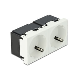 DeLOCK 81423 prise de courant CEE 7/3 Blanc
