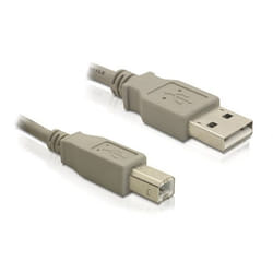 DeLOCK 82216 câble USB 3 m USB 2.0 USB A USB B Gris