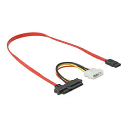 DeLOCK 82219 câble Serial Attached SCSI (SAS) 0,5 m 12 Gbit/s Rouge