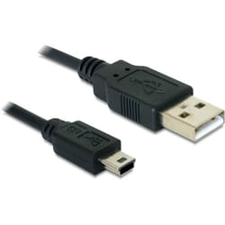 DeLOCK 82311 câble USB 3 m USB 2.0 USB A Mini-USB B Noir