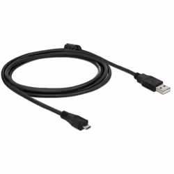 DeLOCK 82335 câble USB 2 m USB 2.0 USB A Micro-USB B Noir