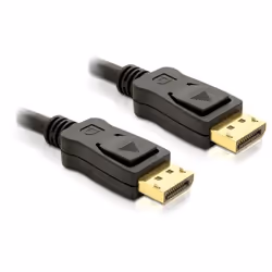 DeLOCK 5m Displayport Cable, 5 m, DisplayPort, DisplayPort, Noir, 10,8 Gbit/s, Mâle/Mâle